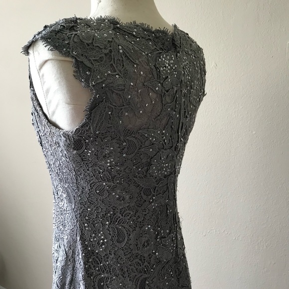 Rina DeMontella Lace/Rhinestone Gala Evening Gown - Picture 6 of 6